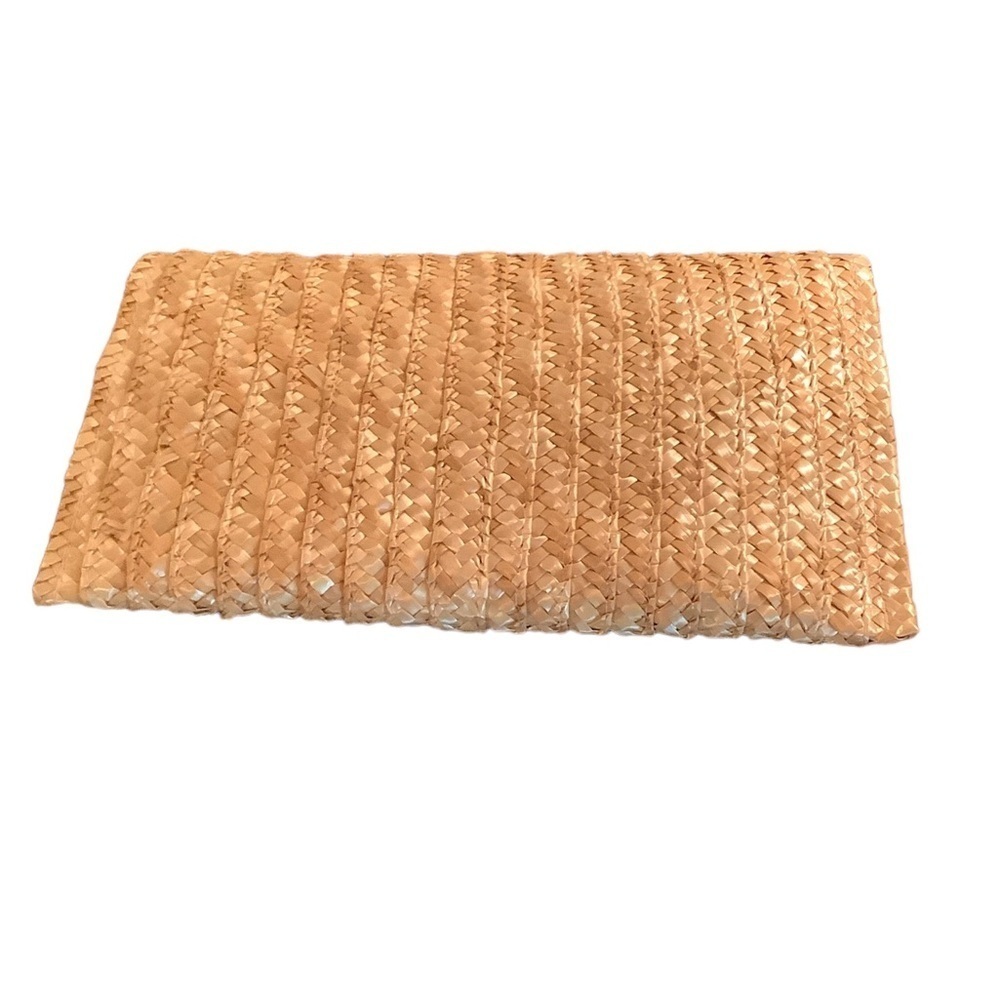 Pucker Up Canvas Beach Tote Bag and a Woven Envelope Clutch - Picture 8 of 8